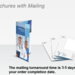 Brochures with mailing